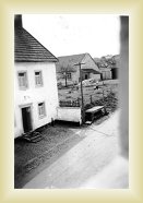 Haus Kilzer mit Blick auf Saal Großmann um 1950 * 1248 x 1896 * (869KB)